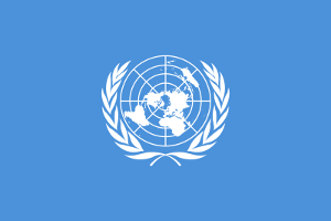 Drapeau de l'ONU Drapeau de l'Organisation des Nations Unies