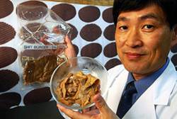 Le professeur Ikeda propose une viande plus diététique à base d'excréments humains