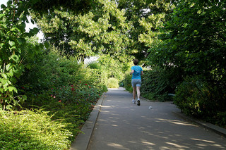 Jogger en train de courir