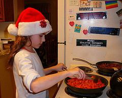 Les vacances donnent du temps pour faire à manger avec ses enfants