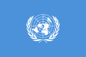 Drapeau de l'Organisation des Nations Unies